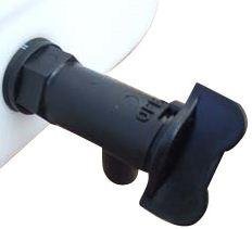 Black Taps for 25ltr Drum